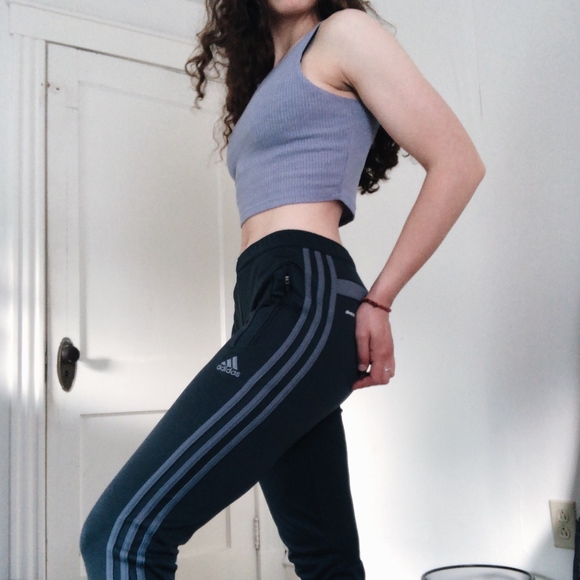 Adidas Dark Gray Climacool Workout Joggers - Picture 5 of 8